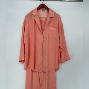 Victoria's Secret Peach Pajama Set